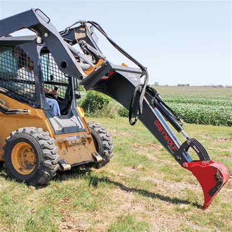 backhoe bucket for skid steer|backhoe attachment for skid loader.